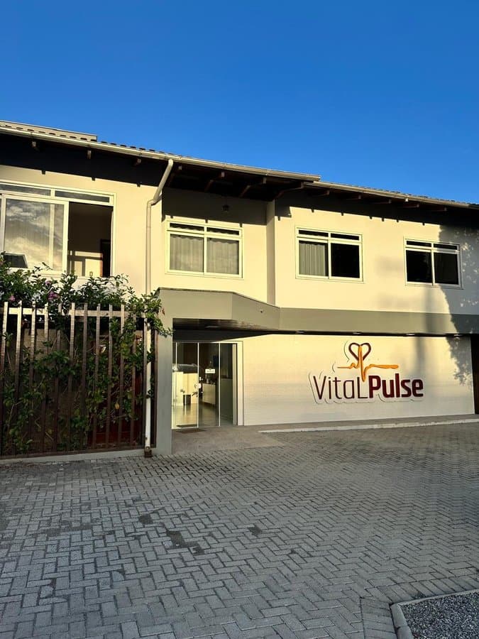 Fachada da Clínica VitalPulse em Jaraguá do Sul
